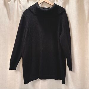 Lane Bryant Black Cowl Neck Sweater
